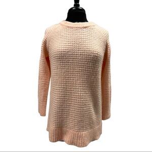𝅺Lou & Grey Light Pink Texturestitch Sweater Sz S